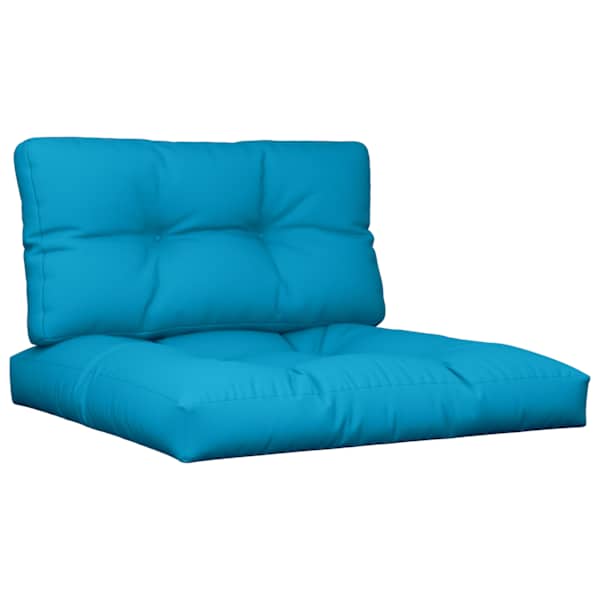 vidaXL euroaluse istmepadjad 2 tk, sinine, kangas