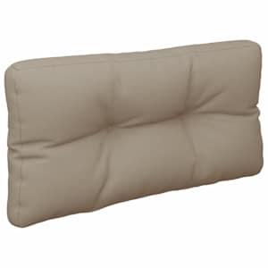 Podušky na palety 2 ks taupe textil - obrázek 5