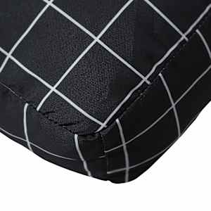 Podušky na palety 2 ks černé kárované textil - obrázek 7