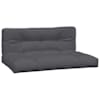 vidaXL euroaluse istmepadjad 2 tk, antratsiithall, kangas