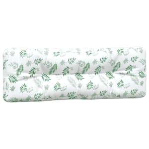 Podušky na palety 2 ks vzor listů textil - obrázek 4