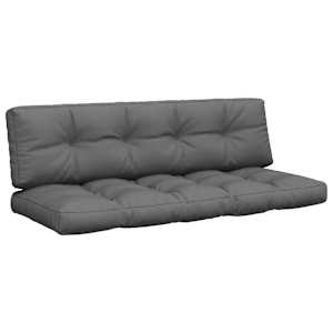 vidaXL euroaluse istmepadjad 2 tk, antratsiithall, kangas