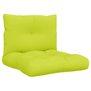 vidaXL euroaluse istmepadjad, 2 tk, erkroheline, kangas