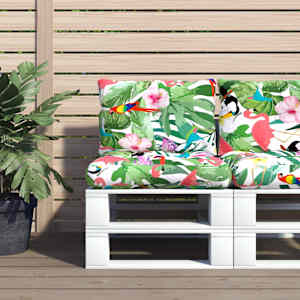 Blazine za palete 2 kosa večbarvno oxford blago