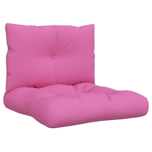 vidaXL euroaluse istmepadjad 2 tk, roosa, oxford kangas