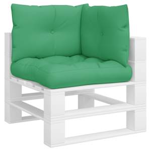 Podušky na palety 3 ks zelené textil - obrázek 3