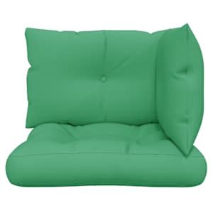 Podušky na palety 3 ks zelené textil - obrázek 5