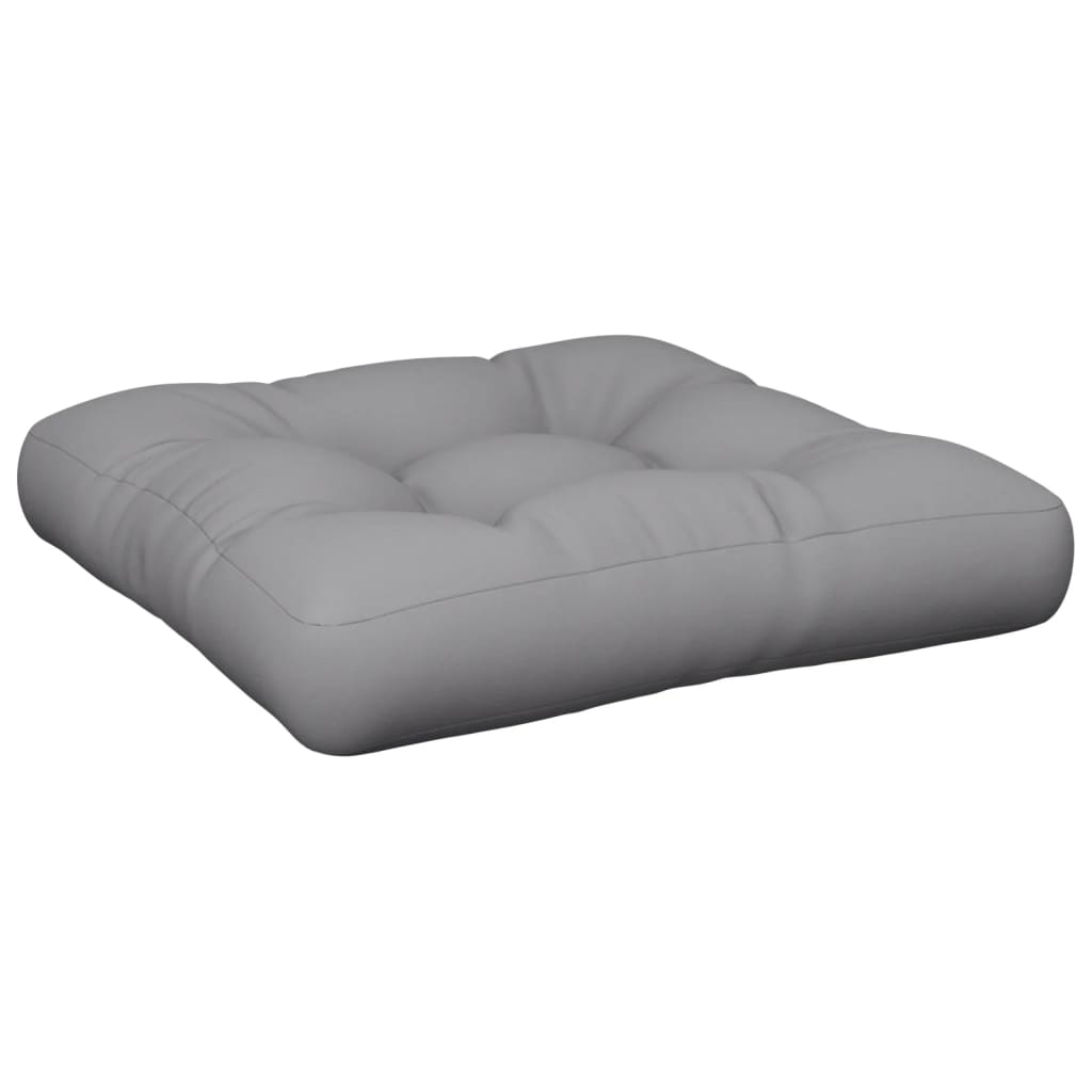 VidaXL Coussin De Palette Gris Tissu