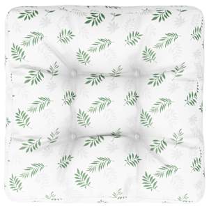 Poduška na nábytek z palet vzor listů 60 x 61,5 x 10 cm oxford - obrázek 6