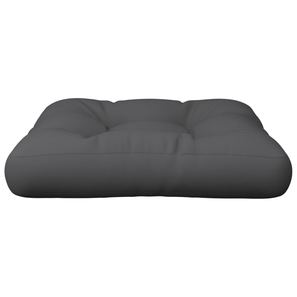 vidaXL Palletkussen 58x58x10 cm stof antracietkleurig, foto 2