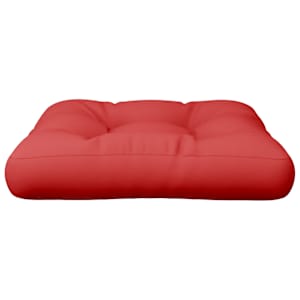 Poduška na palety červená 58 x 58 x 10 cm textil - obrázek 5