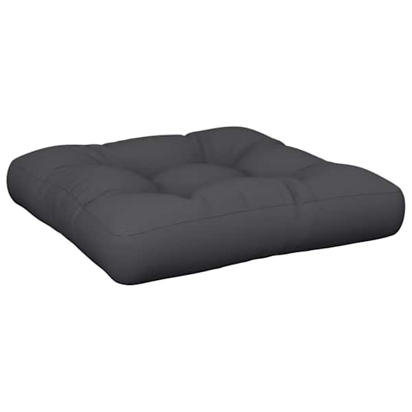 vidaXL euroaluse istmepadi, must, 58 x 58 x 10 cm, kangas