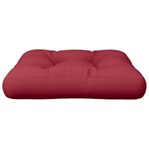 Poduška na palety vínová 58 x 58 x 10 cm textil - obrázek 5
