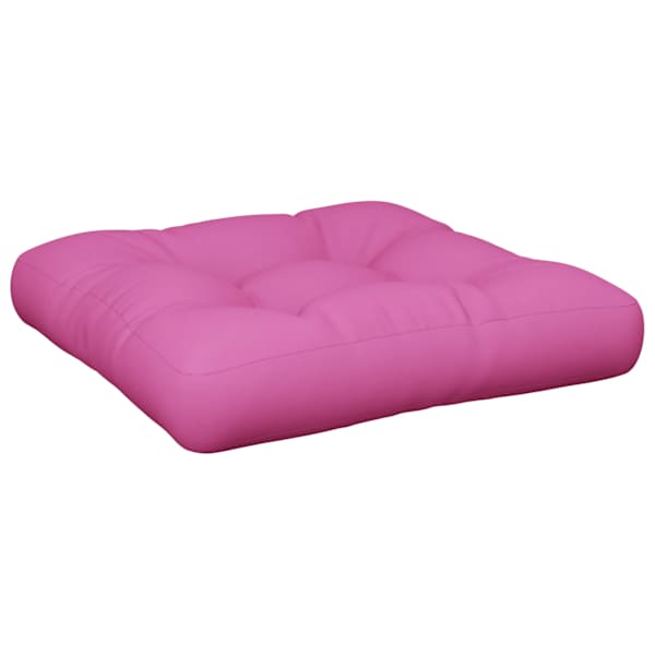 vidaXL euroaluse istmepadi, roosa, 58 x 58 x 10 cm, kangas