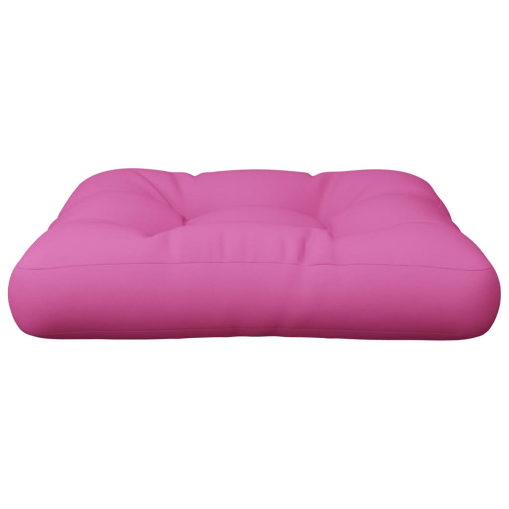 vidaXL Palletkussen 58x58x10 cm oxford stof roze, foto 2