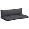 vidaXL euroaluse istmepadjad 2 tk, antratsiithall, kangas