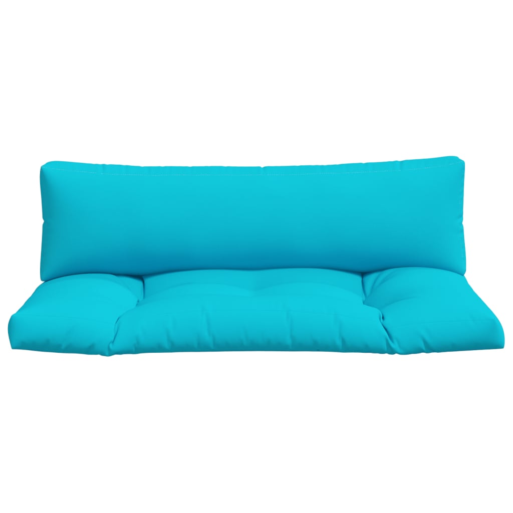 vidaXL Palletkussens 2 st oxford stof turquoise, foto 2
