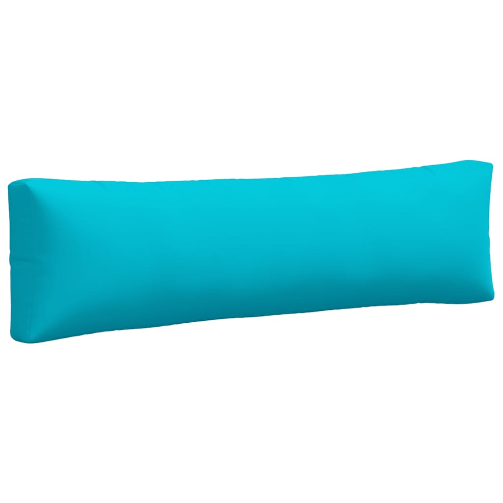 vidaXL Palletkussens 2 st oxford stof turquoise, foto 4
