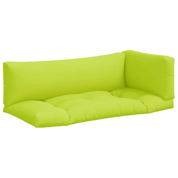 vidaXL euroaluse istmepadjad, 3 tk, erkroheline, kangas