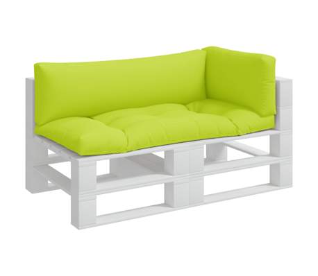 vidaXL pallehynder 3 stk. stof lysegr&oslash;n