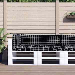 Blazina za palete 3 kosi črno karirasto oxford blago