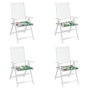 Podušky na zahradní židli 4 ks vícebarevné 50x50x4 cm textil - obrázek 7