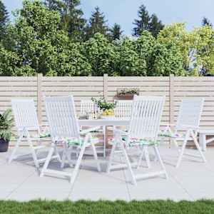 Blazine za stole 6 pcs večbarvno 50 x 50 x 4 cm Oxford tkanina