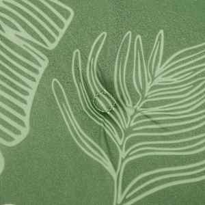 Podušky na židli 6 ks vzor listů 50x50x4 cm textil - obrázek 7