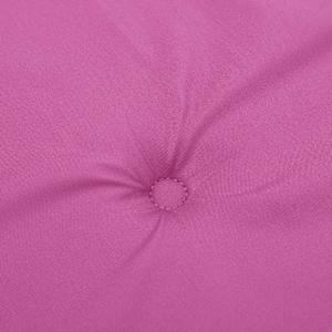 Podušky na zahradní židli 4 ks růžové 50x50x4 cm textil - obrázek 7