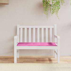 Polštář na židli Oxford látka Růžová 120 x 50 x 3 cm - obrázek 1