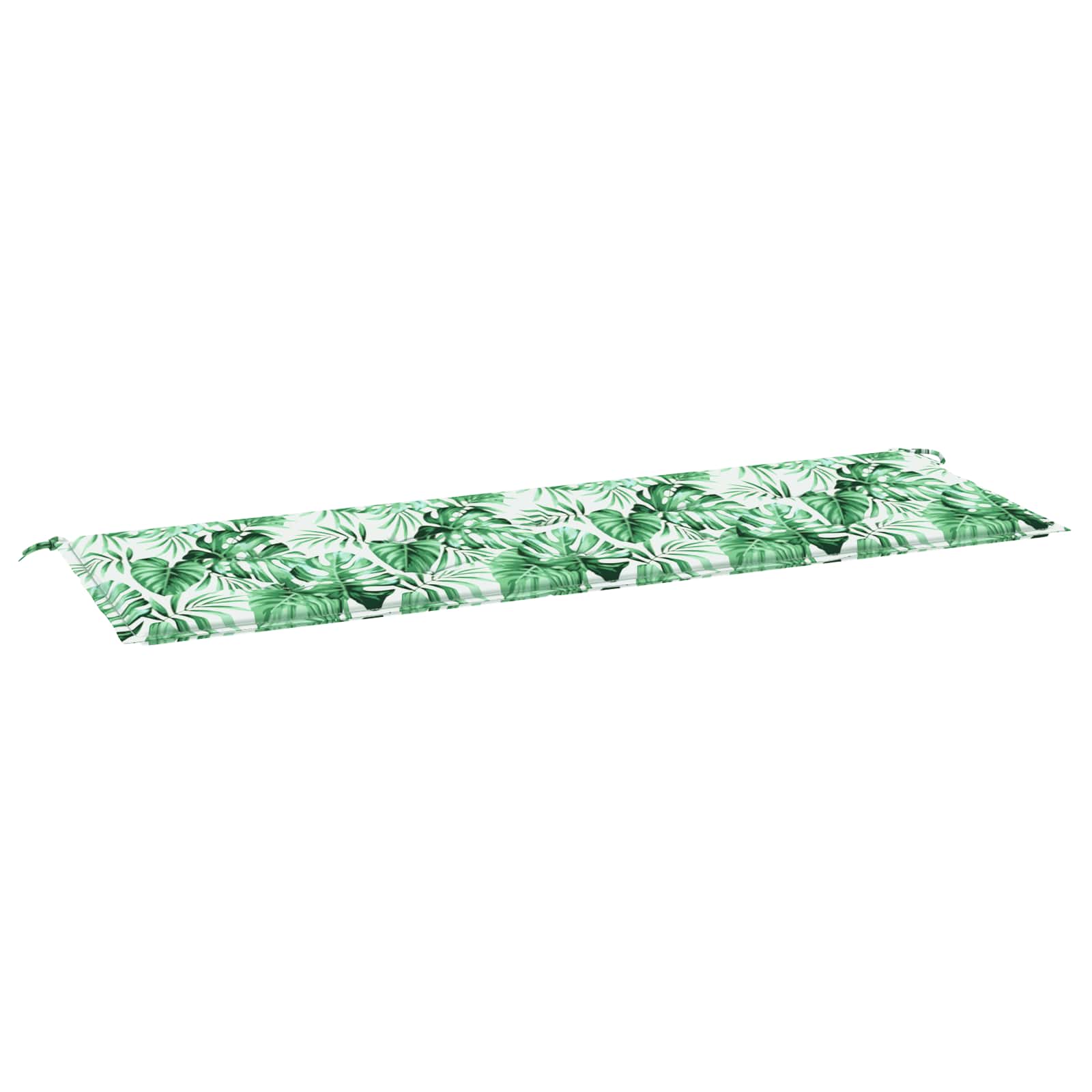 VidaXL Bank Kussen Blad Bladpatroon 150 X 50 X 3 Cm Oxford Stof
