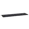 vidaXL Pingi patjad Oxfordi kangas Must Ruuduline 180 x 50 x 3 cm