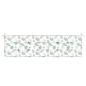 Podložka na lavici Oxford látka Listový design 150 x 50 x 3 cm - obrázek 2