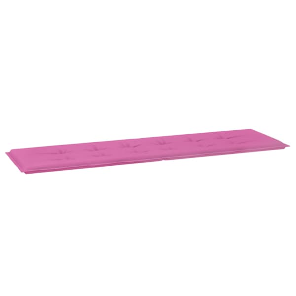 vidaXL Pingi patjad Oxfordi kangas Roosa 180 x 50 x 3 cm
