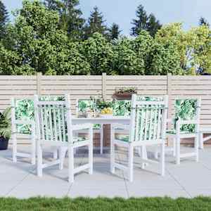 Blazine za hrbet List 6 pcs Vzorec lista 100 x 50 x 3 cm