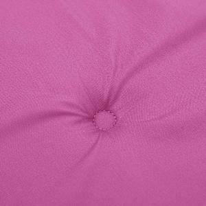Podušky na židli s nízkým opěradlem 2 ks růžové textil - obrázek 8