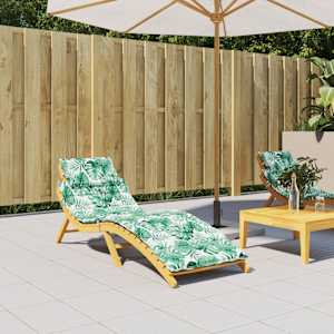 Blazina za ležalnik vzorec listja oxford tkanina