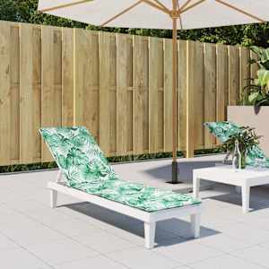 Blazina za ležalnik vzorec listja oxford tkanina