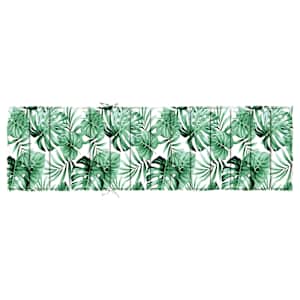 Polštář na lehátko List Vzor listů 200 x 70 x 3 cm Oxford látka - obrázek 5