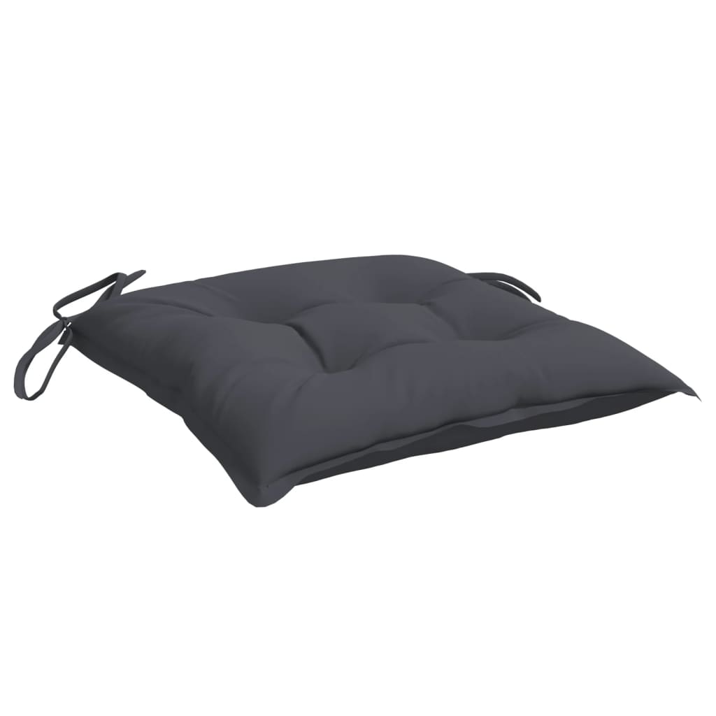 vidaXL Stoelkussens 6 st 40x40x7 cm oxford stof antracietkleurig, foto 4