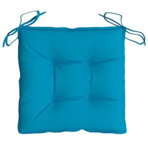 Podušky na židli 4 ks světle modré 40 x 40 x 7 cm látka oxford - obrázek 6