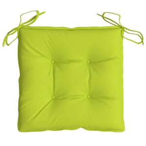 Podušky na židli 6 ks jasně zelené 40 x 40 x 7 cm látka oxford - obrázek 6