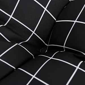 Podušky na židli 2 ks černé kárované 40 x 40 x 7 cm textil - obrázek 7
