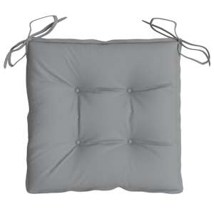 Podušky na židli 2 ks šedé 50 x 50 x 7 cm látka oxford - obrázek 6