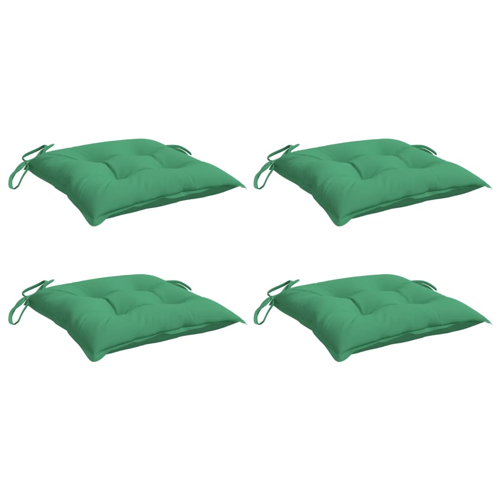 vidaXL Palletkussens 4 st 50x50x7 cm oxford stof groen, foto 2