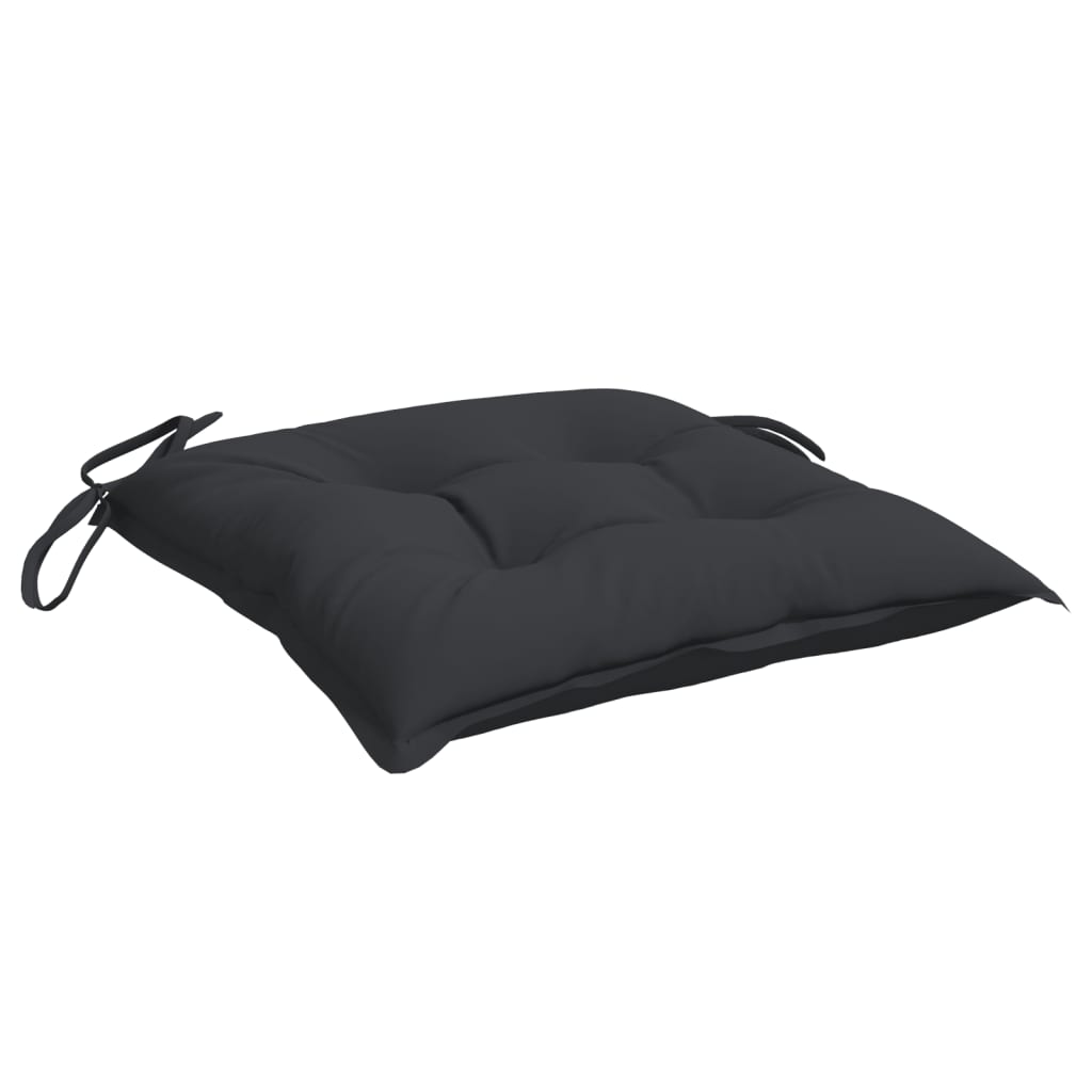 vidaXL Palletkussens 6 st 50x50x7 cm oxford stof zwart, foto 4
