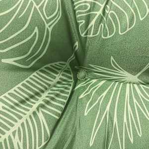 Podušky na židli 6 ks vzor listů 50 x 50 x 7 cm textil - obrázek 7