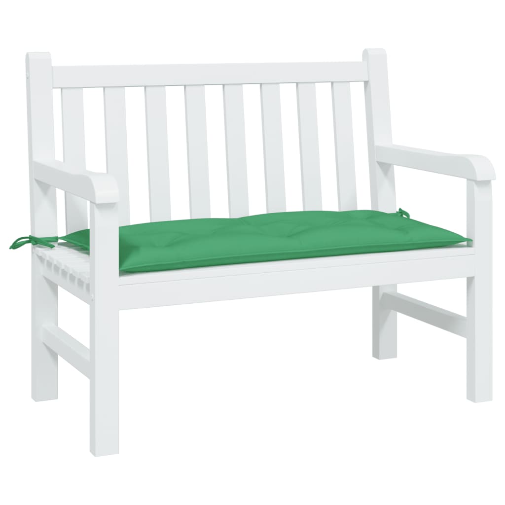 vidaXL Pernă bancă de grădină, verde, 100x50x7 cm, material oxford