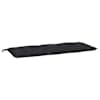 vidaXL aiapingi istmepadi, must, 120x50x7 cm, oxford-kangas