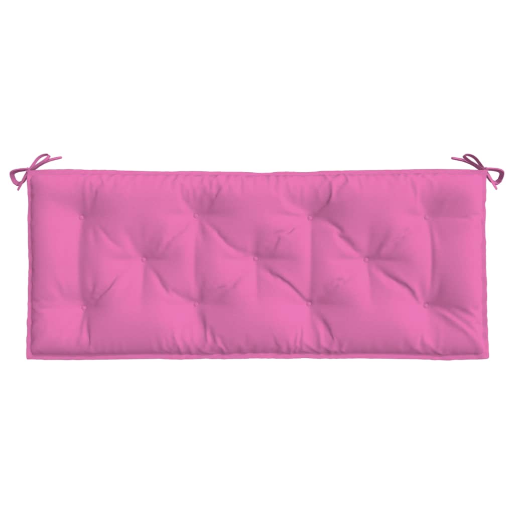 vidaXL Tuinbankkussen 120x50x7 cm stof roze, foto 2